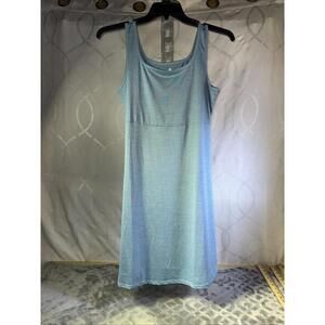 Womens Arctic Cool Sundress M HydroFreeze EUC Moisture Wicking SPF 50 BLUE